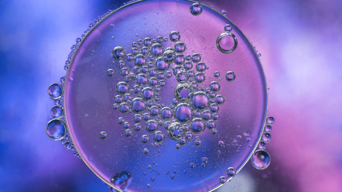 big-violet-blue-bubble-texture